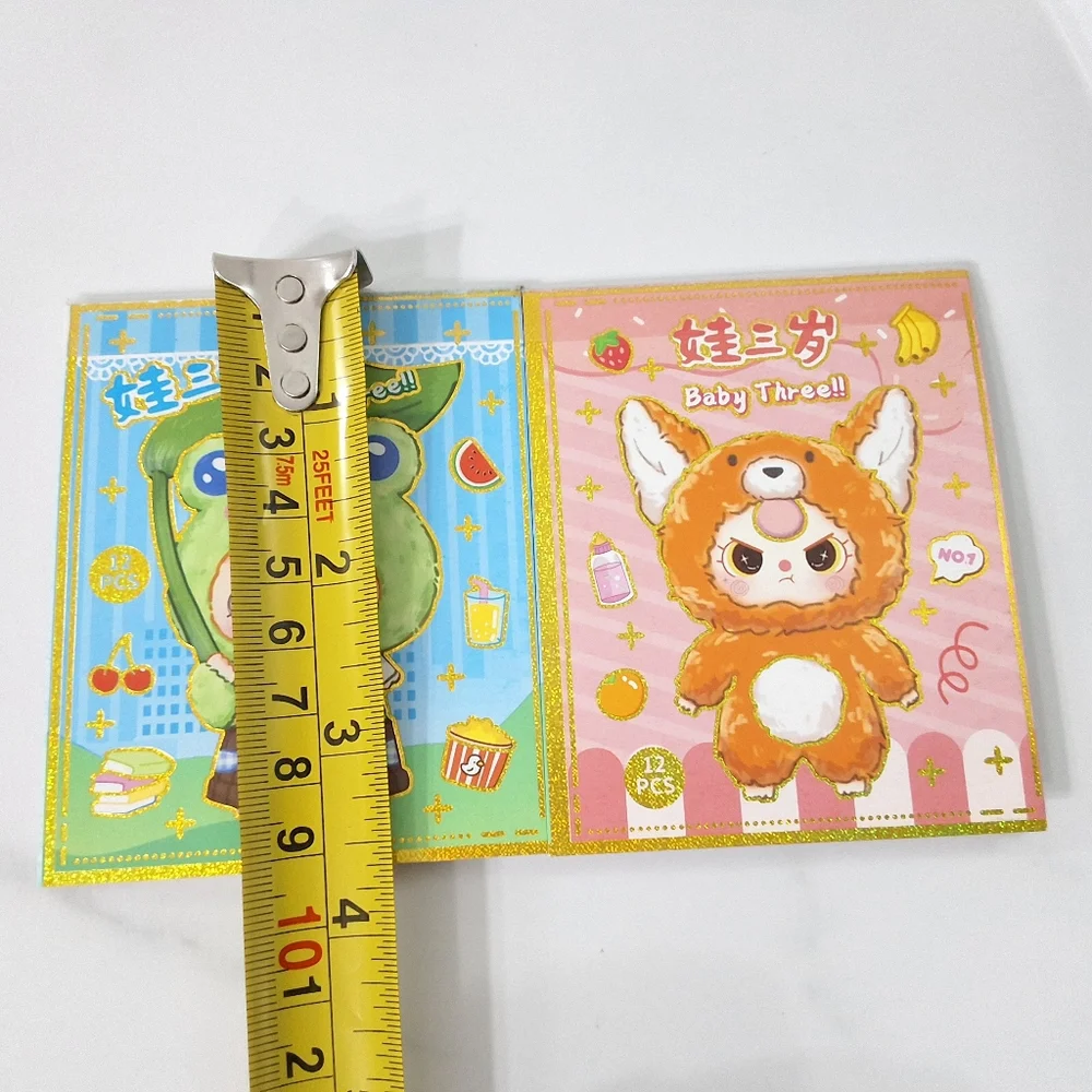 Baby Three Set of 2 Small Sticker Books, 12 Pages In Each Book, New